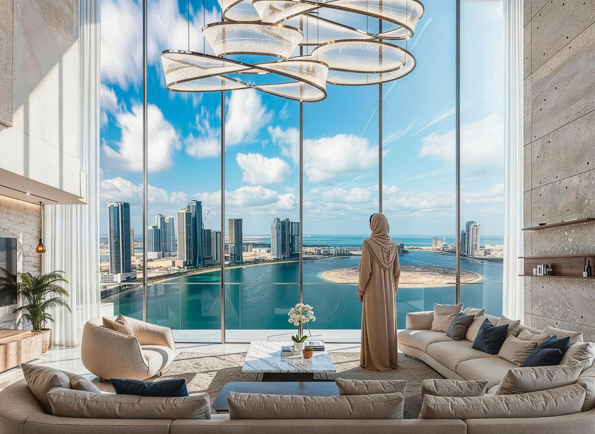 4 Bedroom Luxury Villa floor plan layout for Azha by Emirates Properties