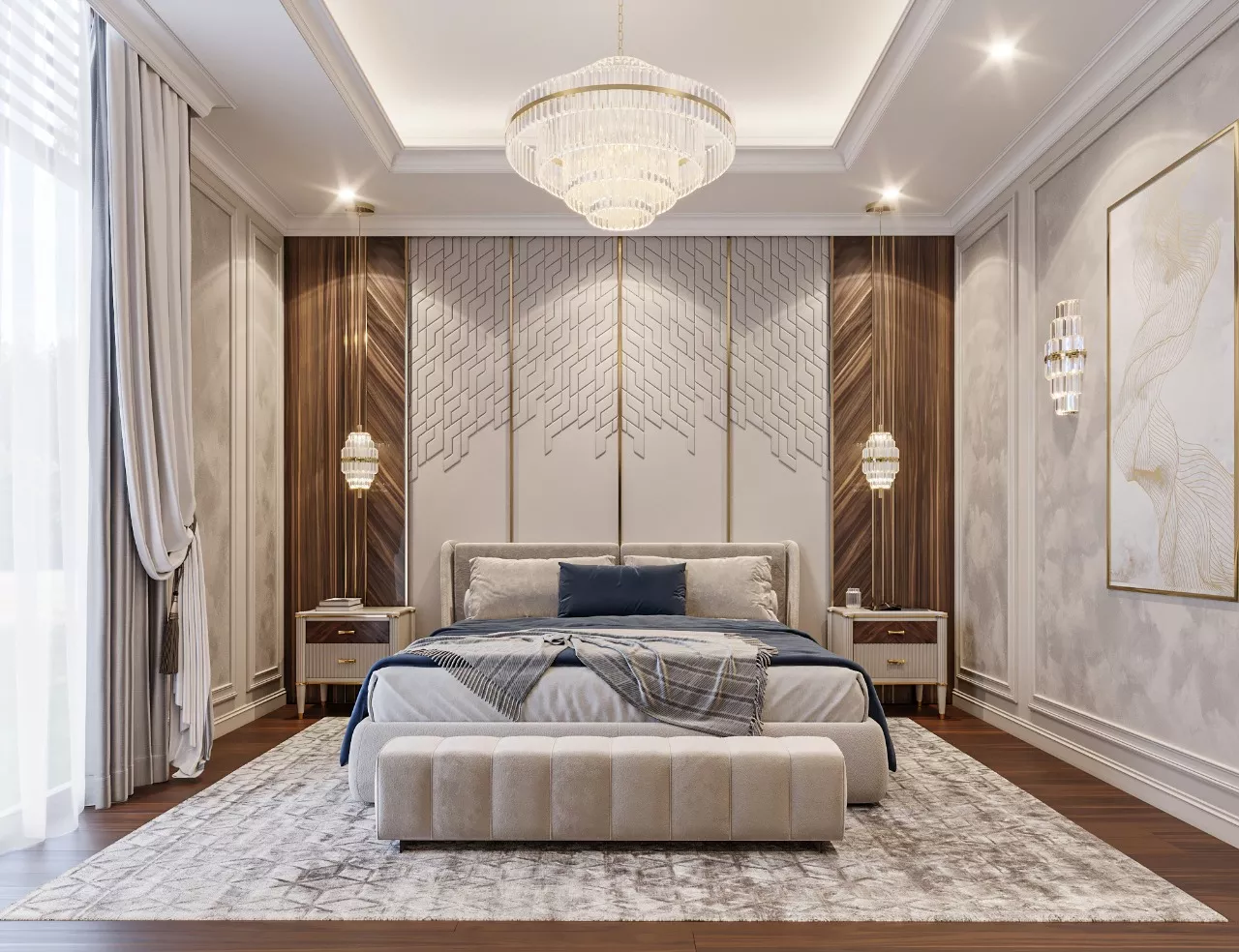 2 Bedroom floor plan layout for Seefa by Alef