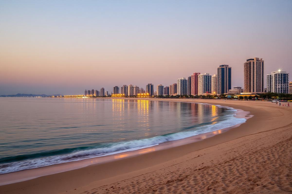 Ajman skyline